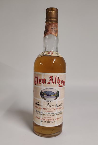 Glen Albyn 10 Years Old, Malt Scotch Whisky  - Asta Spring Wines and Spirits - Associazione Nazionale - Case d'Asta italiane