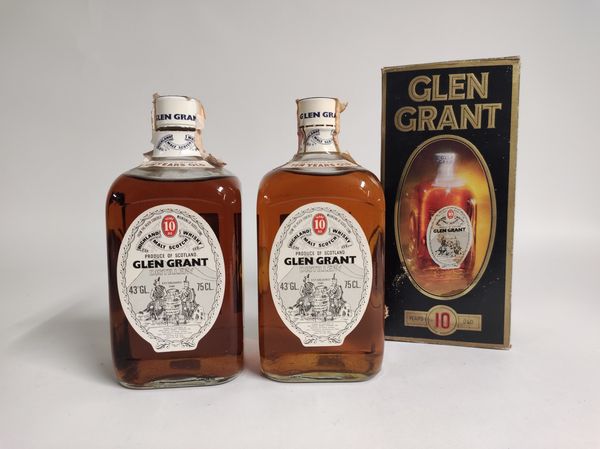 Glen Grant 10 Years Old, Highland Malt Scotch Whisky  - Asta Spring Wines and Spirits - Associazione Nazionale - Case d'Asta italiane
