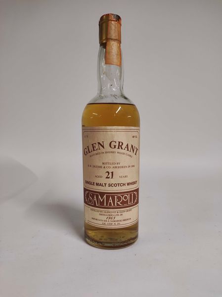 Glen Grant 21 Years Old 1963 Samaroli, Single Malt Scotch Whisky  - Asta Spring Wines and Spirits - Associazione Nazionale - Case d'Asta italiane