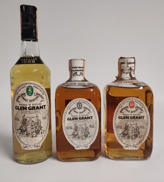 Glen Grant, Malt Scotch Whisky  - Asta Spring Wines and Spirits - Associazione Nazionale - Case d'Asta italiane