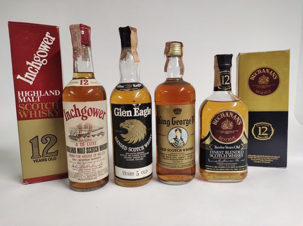 Inchgower, Glen Eagle, King George IV, Buchanan's, Malt & Scotch Whisky  - Asta Spring Wines and Spirits - Associazione Nazionale - Case d'Asta italiane