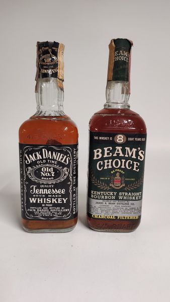 Jack Daniel's, Beam's Choice, Whiskey Bourbon  - Asta Spring Wines and Spirits - Associazione Nazionale - Case d'Asta italiane