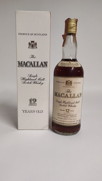 The Macallan 12 Years Old, Pure Highland Malt Scotch Whisk  - Asta Spring Wines and Spirits - Associazione Nazionale - Case d'Asta italiane