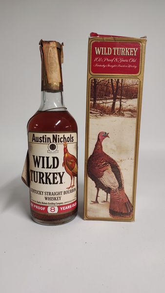 Wild Turkey 8 Years Old, Whiskey Bourbon  - Asta Spring Wines and Spirits - Associazione Nazionale - Case d'Asta italiane