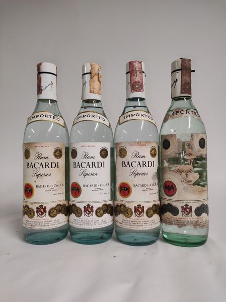 Bacardi Superior, Rum  - Asta Spring Wines and Spirits - Associazione Nazionale - Case d'Asta italiane