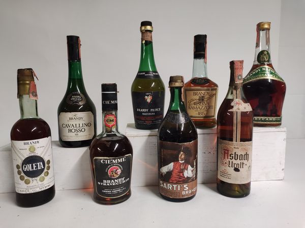 Collezione Italiana, Brandy  - Asta Spring Wines and Spirits - Associazione Nazionale - Case d'Asta italiane