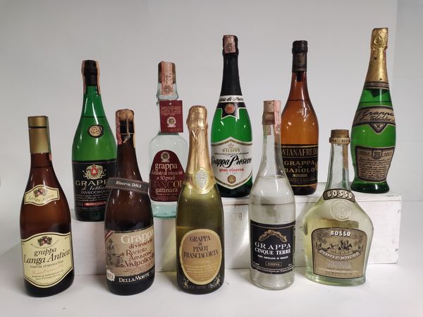 Collezione Italiana, Grappa  - Asta Spring Wines and Spirits - Associazione Nazionale - Case d'Asta italiane