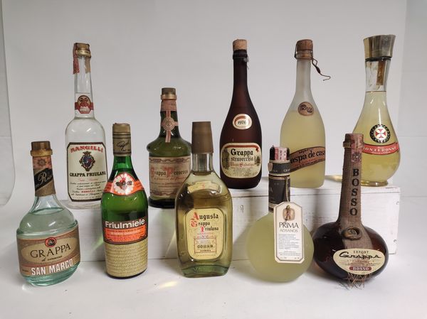 Collezione Italiana, Grappa  - Asta Spring Wines and Spirits - Associazione Nazionale - Case d'Asta italiane