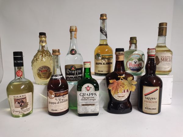 Collezione Italiana, Grappa  - Asta Spring Wines and Spirits - Associazione Nazionale - Case d'Asta italiane