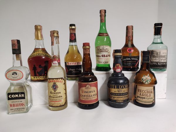 Collezione Italiana, Grappa  - Asta Spring Wines and Spirits - Associazione Nazionale - Case d'Asta italiane