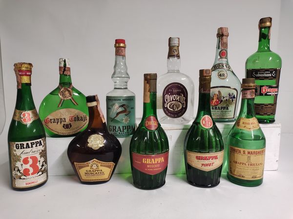 Collezione Italiana, Grappa  - Asta Spring Wines and Spirits - Associazione Nazionale - Case d'Asta italiane