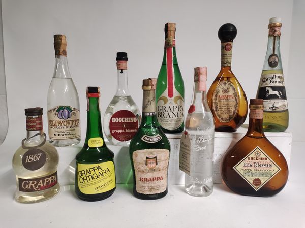 Collezione Italiana, Grappa  - Asta Spring Wines and Spirits - Associazione Nazionale - Case d'Asta italiane