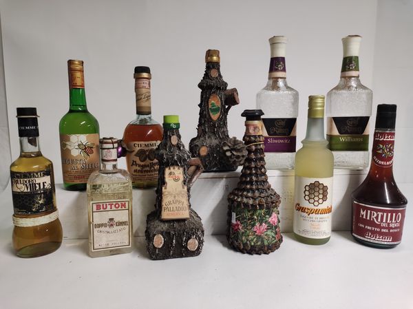 Collezione Italiana, Grappe  - Asta Spring Wines and Spirits - Associazione Nazionale - Case d'Asta italiane