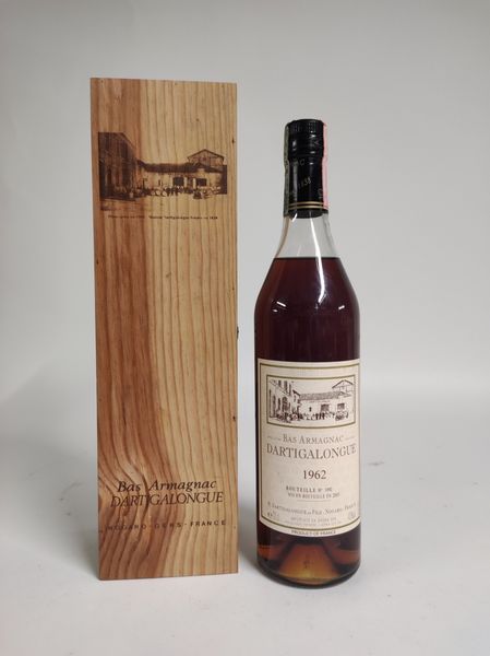 Dartigalongue, Bas Armagnac 1962  - Asta Spring Wines and Spirits - Associazione Nazionale - Case d'Asta italiane