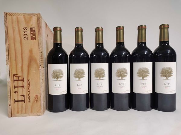 L'If, Saint-Emilion 2013  - Asta Spring Wines and Spirits - Associazione Nazionale - Case d'Asta italiane