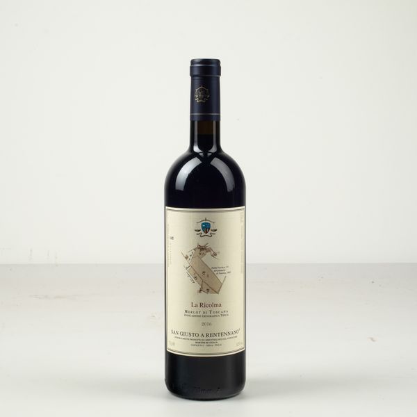 San Giusto A Rentennano, La Ricolma 2016  - Asta Spring Wines and Spirits - Associazione Nazionale - Case d'Asta italiane