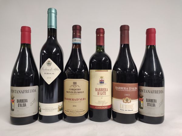 Selezione Barbera, Vino Rosso  - Asta Spring Wines and Spirits - Associazione Nazionale - Case d'Asta italiane