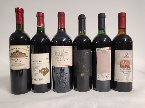 Selezione Terre Di Franciacorta, Vino Rosso  - Asta Spring Wines and Spirits - Associazione Nazionale - Case d'Asta italiane