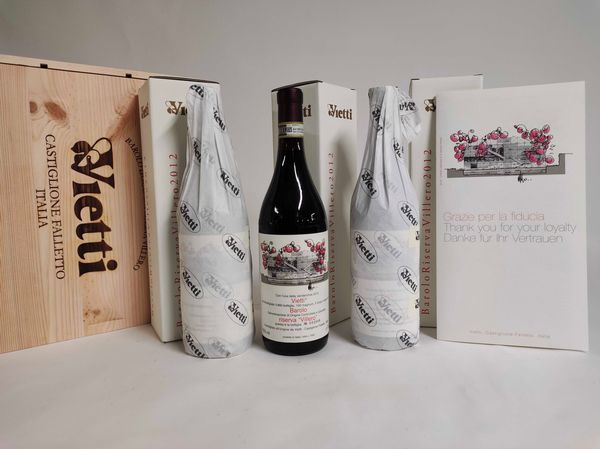 Vietti, Barolo Riserva Villero 2012  - Asta Spring Wines and Spirits - Associazione Nazionale - Case d'Asta italiane
