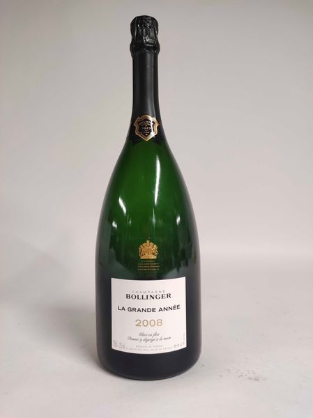 Bollinger La Grande Anne, Champagne 2008  - Asta Spring Wines and Spirits - Associazione Nazionale - Case d'Asta italiane