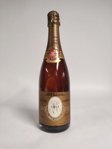 Cristal 1977, Louis Roederer  - Asta Spring Wines and Spirits - Associazione Nazionale - Case d'Asta italiane