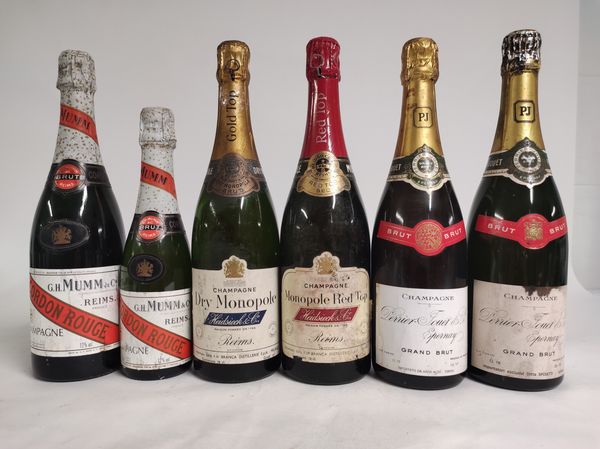 G.H.Mumm, Heidsieck, Perrier Jouet, Champagne  - Asta Spring Wines and Spirits - Associazione Nazionale - Case d'Asta italiane