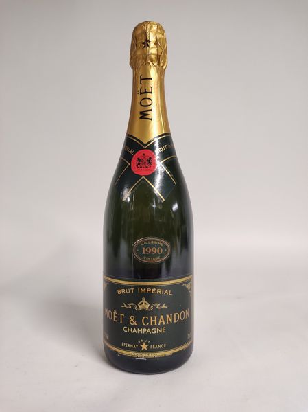 Moet et Chandon 1990, Champagne  - Asta Spring Wines and Spirits - Associazione Nazionale - Case d'Asta italiane