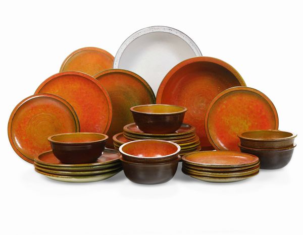 Servizio da macedonia e dessert.<BR>Nove, Alessio Tasca, seconda met� del XX secolo.  - Asta  Arredi per la tavola - Associazione Nazionale - Case d'Asta italiane