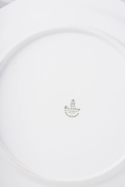 Servizio da tavola.<BR>Germania, Eschenbach (Turingia),Manifattura Winterling, XX secolo.  - Asta  Arredi per la tavola - Associazione Nazionale - Case d'Asta italiane