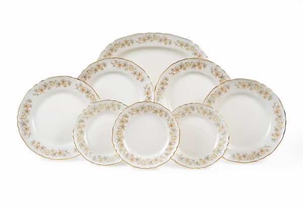 Servizio da tavola.<BR>Italia, Manifattura Richard Ginori, XX secolo.  - Asta  Arredi per la tavola - Associazione Nazionale - Case d'Asta italiane