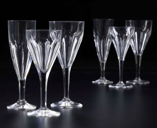 Servizio di calici. <BR>Svezia, Manifattura Kosta Boda, seconda met del XX secolo.  - Asta  Arredi per la tavola - Associazione Nazionale - Case d'Asta italiane