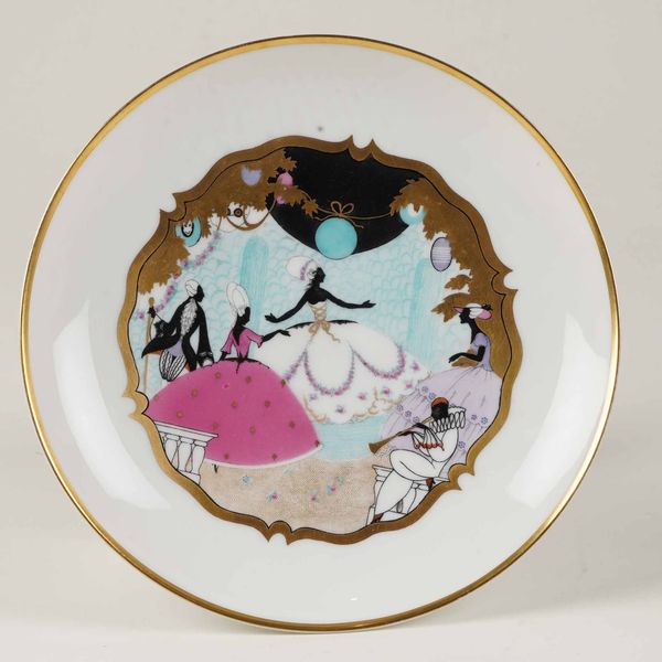 Alzatina.<BR>Germania, Manifattura Rosenthal, XX secolo.  - Asta  Arredi per la tavola - Associazione Nazionale - Case d'Asta italiane