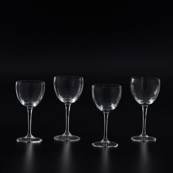 Servizio di calici.<BR>Italia, Manifattura Molar, seconda met� del XX secolo.  - Asta  Arredi per la tavola - Associazione Nazionale - Case d'Asta italiane