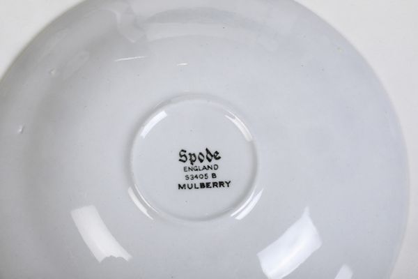 Servizio da caff Mulberry.<BR>Inghilterra, Manifattura Spode, XX secolo.  - Asta  Arredi per la tavola - Associazione Nazionale - Case d'Asta italiane