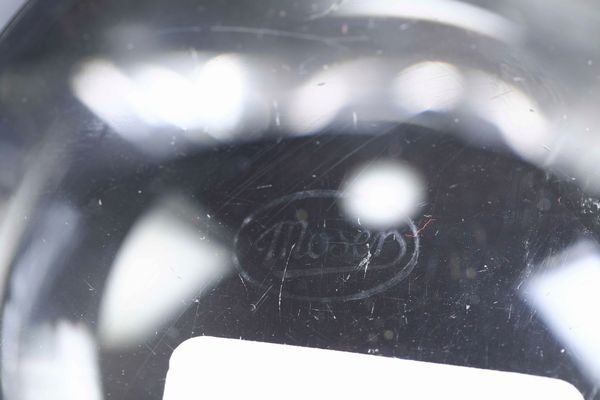 Posacenere.<BR>Cecoslovacchia, Manifattura Moser, seconda met del XX secolo.  - Asta  Arredi per la tavola - Associazione Nazionale - Case d'Asta italiane