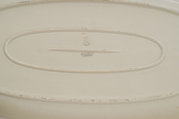 Servizio da pesce.<BR>Richard Ginori, met del XX secolo circa.  - Asta  Arredi per la tavola - Associazione Nazionale - Case d'Asta italiane