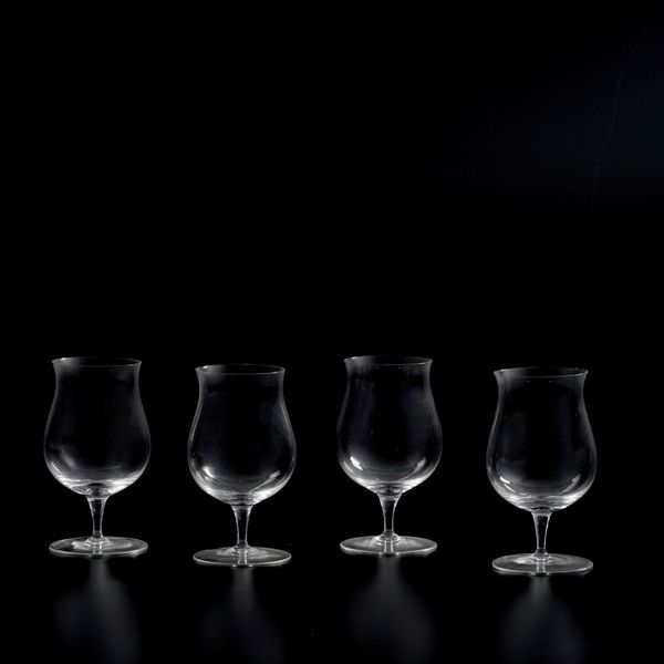 Otto calici da cognac, XX secolo.  - Asta  Arredi per la tavola - Associazione Nazionale - Case d'Asta italiane