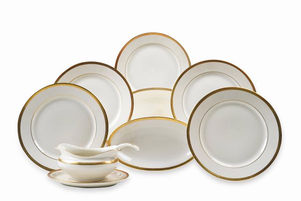 Elementi di servizio da tavola.<BR>Germania, Oberkotzau (baviera), Manifattura Neuerer S.C., XX secolo.  - Asta  Arredi per la tavola - Associazione Nazionale - Case d'Asta italiane