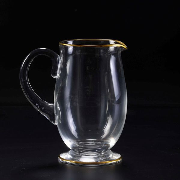 Caraffa Mahora.<BR>Francia, Manifattura Baccarat, XX secolo.  - Asta  Arredi per la tavola - Associazione Nazionale - Case d'Asta italiane