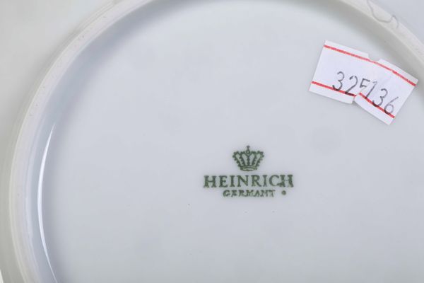 Servizio da tavola Indian Summer.<BR>Germania, Manifattura Heinrich per Villeroy & Boch, seconda met del XX secolo.  - Asta  Arredi per la tavola - Associazione Nazionale - Case d'Asta italiane