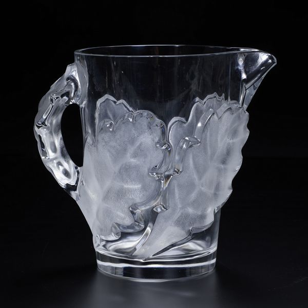 Brocca.<BR>Francia, Manifattura Lalique, XX secolo.  - Asta  Arredi per la tavola - Associazione Nazionale - Case d'Asta italiane