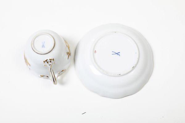 Servizio da caff tte--tte Gelbe Drache.<BR>Meissen, XX secolo.<BR>  - Asta  Arredi per la tavola - Associazione Nazionale - Case d'Asta italiane