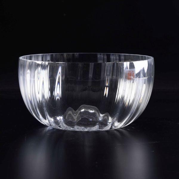 Coppa.<BR>Murano, Manifattura Carlo Moretti, seconda met del XX secolo.  - Asta  Arredi per la tavola - Associazione Nazionale - Case d'Asta italiane