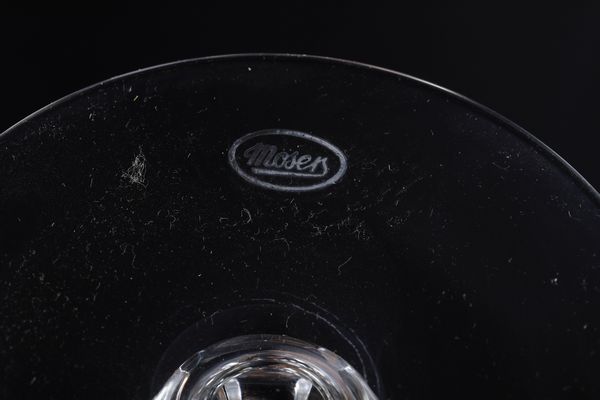 Servizio di calici Lady Hamilton.<BR>Repubblica Ceca, Manifattura Moser, seconda met del XX secolo.<BR>  - Asta  Arredi per la tavola - Associazione Nazionale - Case d'Asta italiane