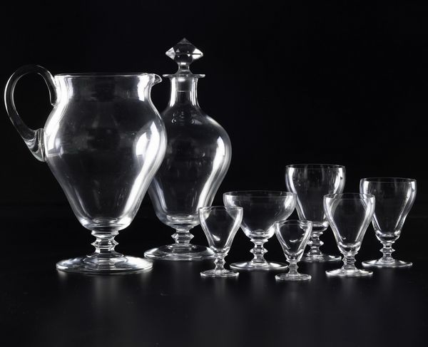 Servizio di calici, XX secolo.  - Asta  Arredi per la tavola - Associazione Nazionale - Case d'Asta italiane