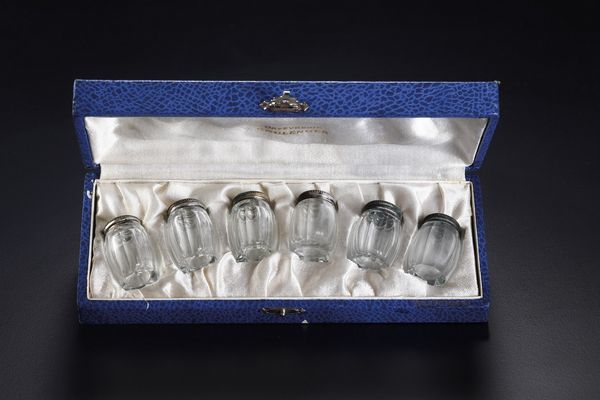 Sei saliere.<BR>  - Asta  Arredi per la tavola - Associazione Nazionale - Case d'Asta italiane