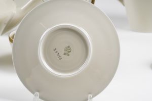 Servizio da t e da caff.<BR>Germania, Baviera, Manifattura Zeh Schersser, XX secolo.  - Asta  Arredi per la tavola - Associazione Nazionale - Case d'Asta italiane