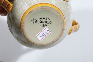 Servizio da t. <BR>Pesaro, Manifattura Mengaroni, 1934-1944.<BR>  - Asta  Arredi per la tavola - Associazione Nazionale - Case d'Asta italiane