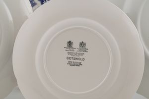 Servizio di piatti misto.<BR>Inghilterra, Manifatture Mason's e Johnson Bros, XX secolo.  - Asta  Arredi per la tavola - Associazione Nazionale - Case d'Asta italiane