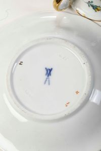 Servizio da caff.<BR>Germania, Meissen, prima met del XX secolo.  - Asta  Arredi per la tavola - Associazione Nazionale - Case d'Asta italiane